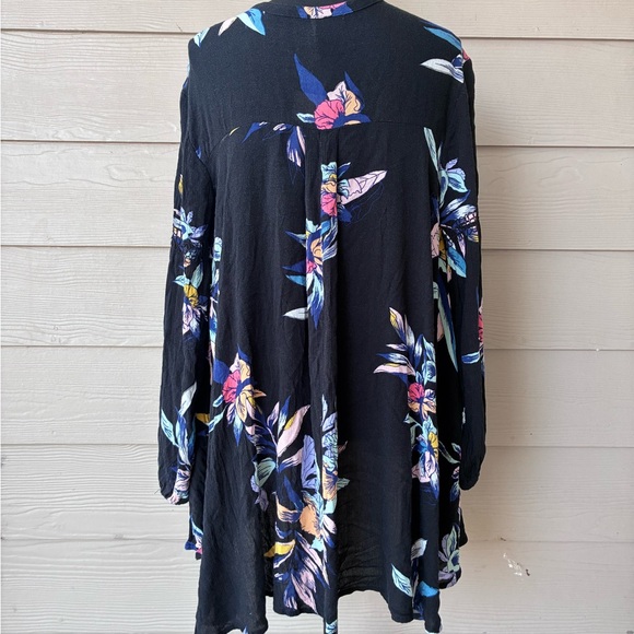 Free People NWT Women’s Tree Swing Tunic w Long Sleeves, Size S - Picture 13 of 14